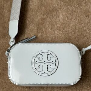 Tory Burch Miller Mini Crossbody Bag in Ice Blue